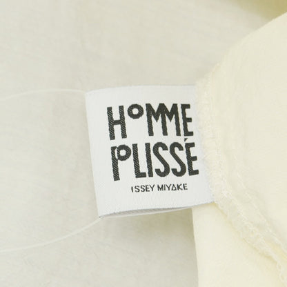 【中古】オム プリッセ イッセイミヤケ HOMME PLISSE ISSEY MIYAKE 2025年春夏 コットン系 カジュアルシャツ クリーム【 表記なし（L位） 】【 状態ランクA 】【 メンズ 】