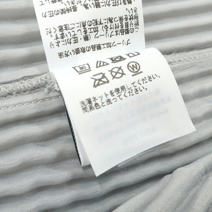【中古】オム プリッセ イッセイミヤケ HOMME PLISSE ISSEY MIYAKE プリーツ加工 ポリエステル 2B カジュアルジャケット ライトグレー【 1 】【 状態ランクA 】【 メンズ 】