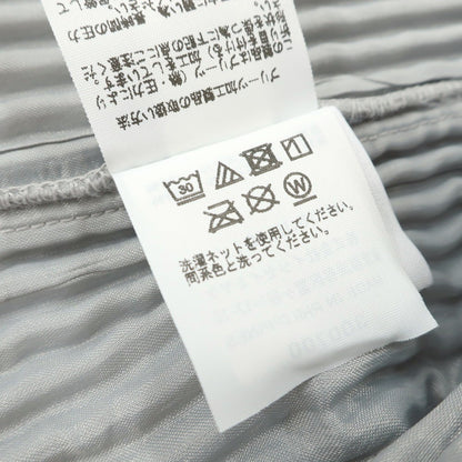 【中古】オム プリッセ イッセイミヤケ HOMME PLISSE ISSEY MIYAKE プリーツ加工 ポリエステル 2B カジュアルジャケット ライトグレー【 1 】【 状態ランクA 】【 メンズ 】