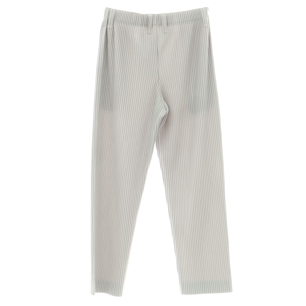 【中古】オム プリッセ イッセイミヤケ HOMME PLISSE ISSEY MIYAKE ポリエステル プリーツ イージーパンツ ライトグレー【 3 】【 状態ランクA 】【 メンズ 】[DPD]