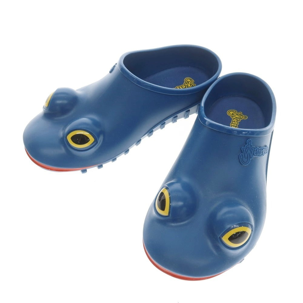 【中古】ジェイダブリューアンダーソン J.W.Anderson. × Wellipets フロッグ サンダル ブルー【 41 】【 状態ランクA 】【 メンズ 】