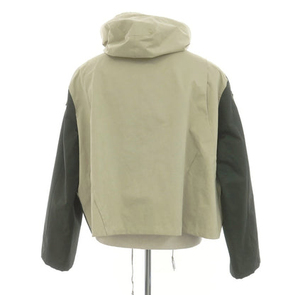 [Used] cmmawear cotton polyester nylon zip-up shell jacket, dark olive x beige [M] [Condition rank B] [Men&