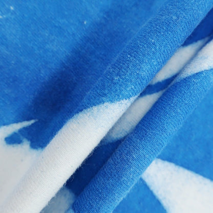 [Used] Gerrit Jacob Printed short-sleeved T-shirt, blue x white [L] [Condition rank B] [Men&