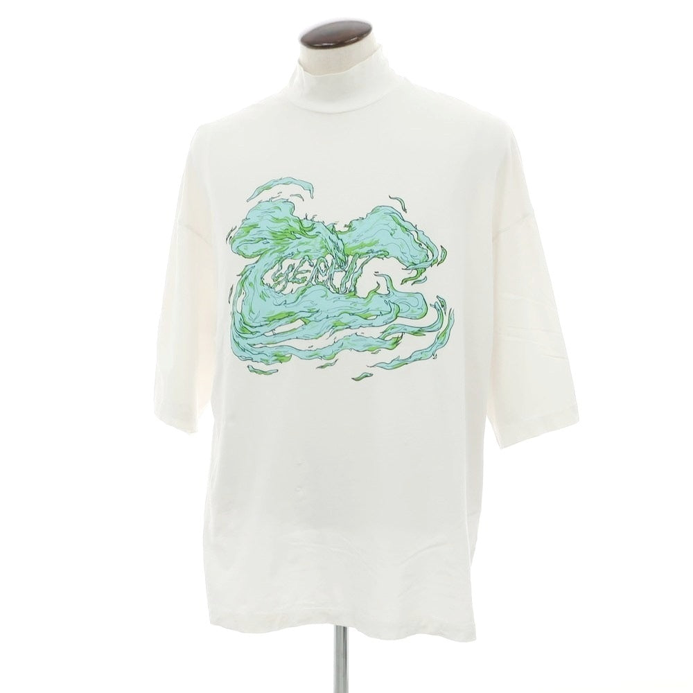 【中古】ジェリット ジェイコブ Gerrit Jacob コットン系 半袖Ｔシャツ ホワイト【サイズ表記なし（L位）】【 状態ランクB 】【 メンズ 】[EPD]