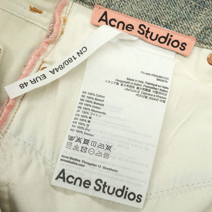 [Used] Acne Studios ACNE STUDIOS Cotton Denim Pants Blue [48] [Condition Rank B] [Men&