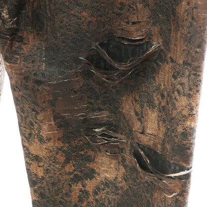 [Used] Acne Studios 2023 DISTRESSED MONOGRAM COATING Cotton Denim Pants Brown [28] [Condition Rank B] [Men&