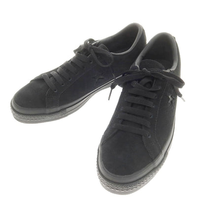 【中古】コンバース CONVERSE ONE STAR GORE-TEX スエード スニーカー ブラック【 24.5 】【 状態ランクA 】【 メンズ 】