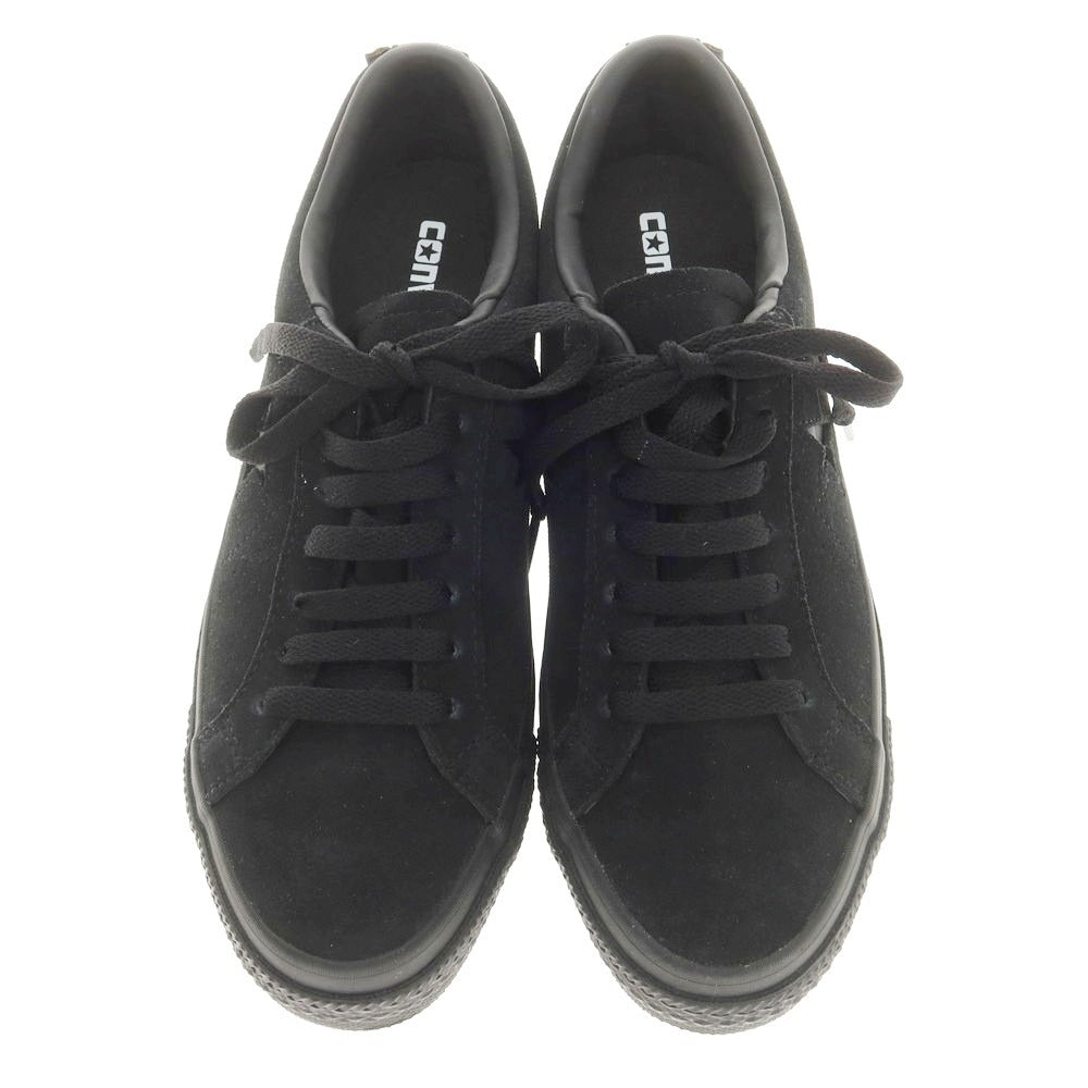 【中古】コンバース CONVERSE ONE STAR GORE-TEX スエード スニーカー ブラック【 24.5 】【 状態ランクA 】【 メンズ 】