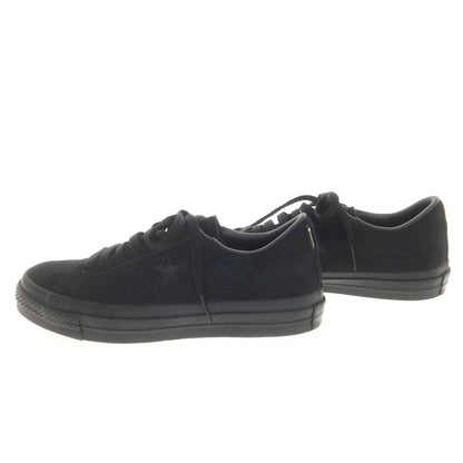 【中古】コンバース CONVERSE ONE STAR GORE-TEX スエード スニーカー ブラック【 24.5 】【 状態ランクA 】【 メンズ 】