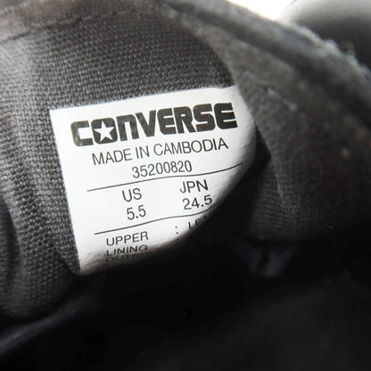 【中古】コンバース CONVERSE ONE STAR GORE-TEX スエード スニーカー ブラック【 24.5 】【 状態ランクA 】【 メンズ 】