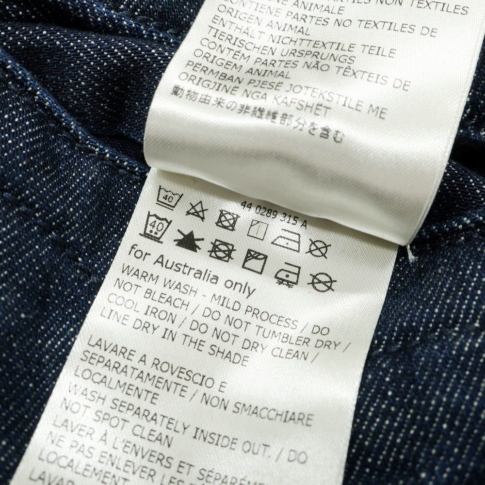 [Used] INCOTEX stretch cotton denim casual slacks pants navy indigo [28] [Condition rank B] [Men&