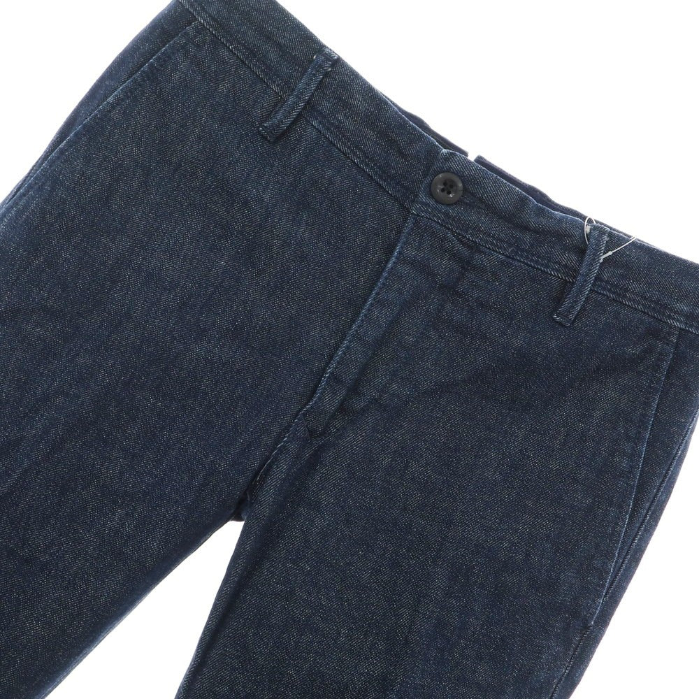 [Used] INCOTEX stretch cotton denim casual slacks pants navy indigo [28] [Condition rank B] [Men&