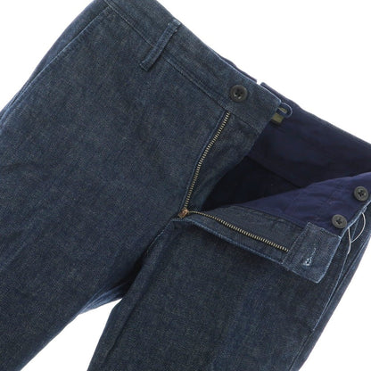 [Used] INCOTEX stretch cotton denim casual slacks pants navy indigo [28] [Condition rank B] [Men&