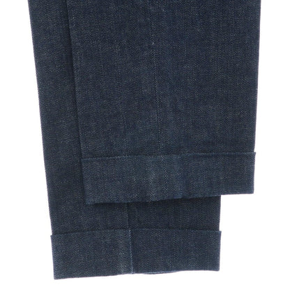 [Used] INCOTEX stretch cotton denim casual slacks pants navy indigo [28] [Condition rank B] [Men&