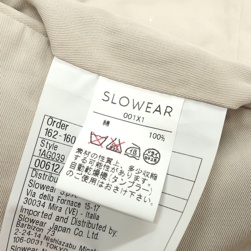 [Used] INCOTEX Cotton Casual Slacks Pants Beige [44] [Condition Rank B] [Men&
