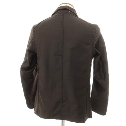 [Used] Scye Cotton Double Jacket Dark Warm Gray [38] [Condition Rank B] [Men&