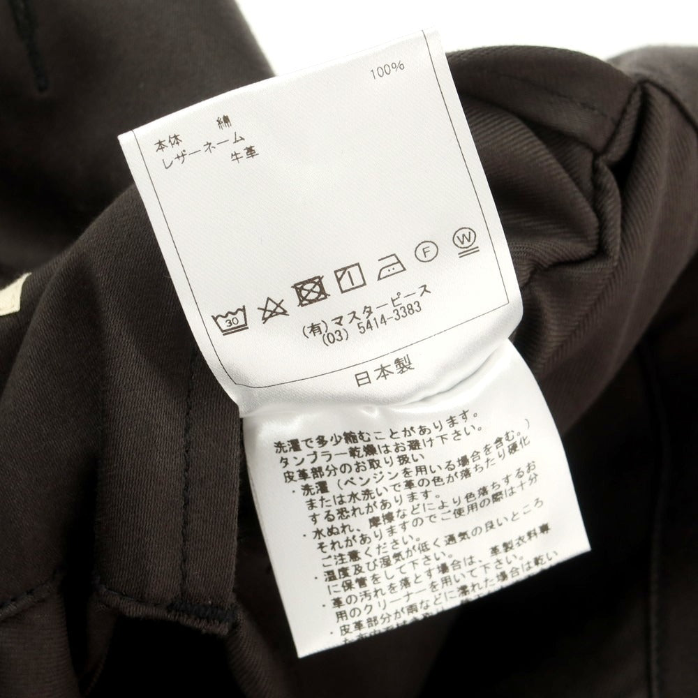 [Used] Scye Cotton Double Jacket Dark Warm Gray [38] [Condition Rank B] [Men&