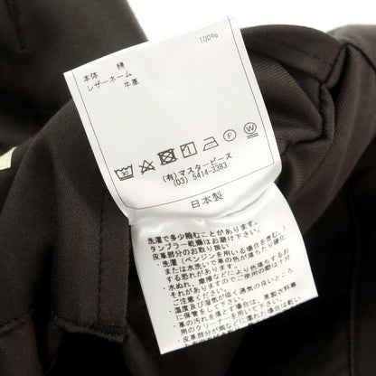 [Used] Scye Cotton Double Jacket Dark Warm Gray [38] [Condition Rank B] [Men&
