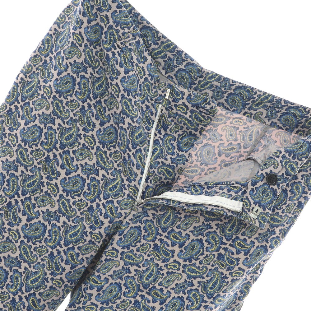 [Used] JW Anderson. Silk Paisley Pants, Beige x Blue [M] [Condition Rank B] [Men&