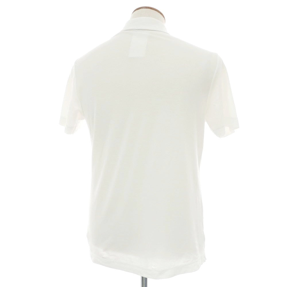[Used] ZANONE Ice Cotton Short Sleeve Polo Shirt White [48] [Condition Rank B] [Men&