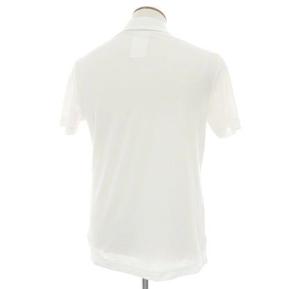 [Used] ZANONE Ice Cotton Short Sleeve Polo Shirt White [48] [Condition Rank B] [Men&