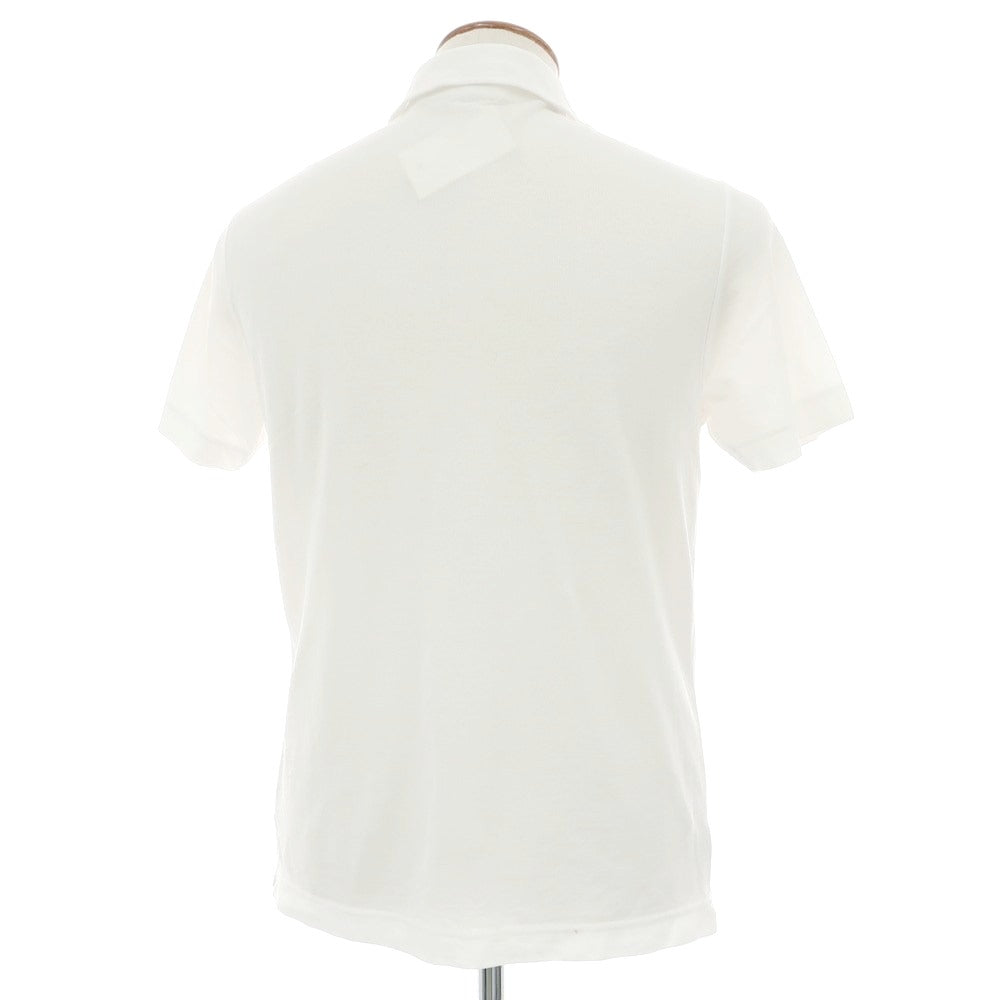 [Used] ZANONE Ice Cotton Short Sleeve Polo Shirt White [48] [Condition Rank C] [Men&