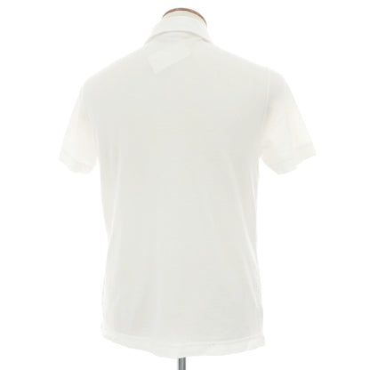 [Used] ZANONE Ice Cotton Short Sleeve Polo Shirt White [48] [Condition Rank C] [Men&