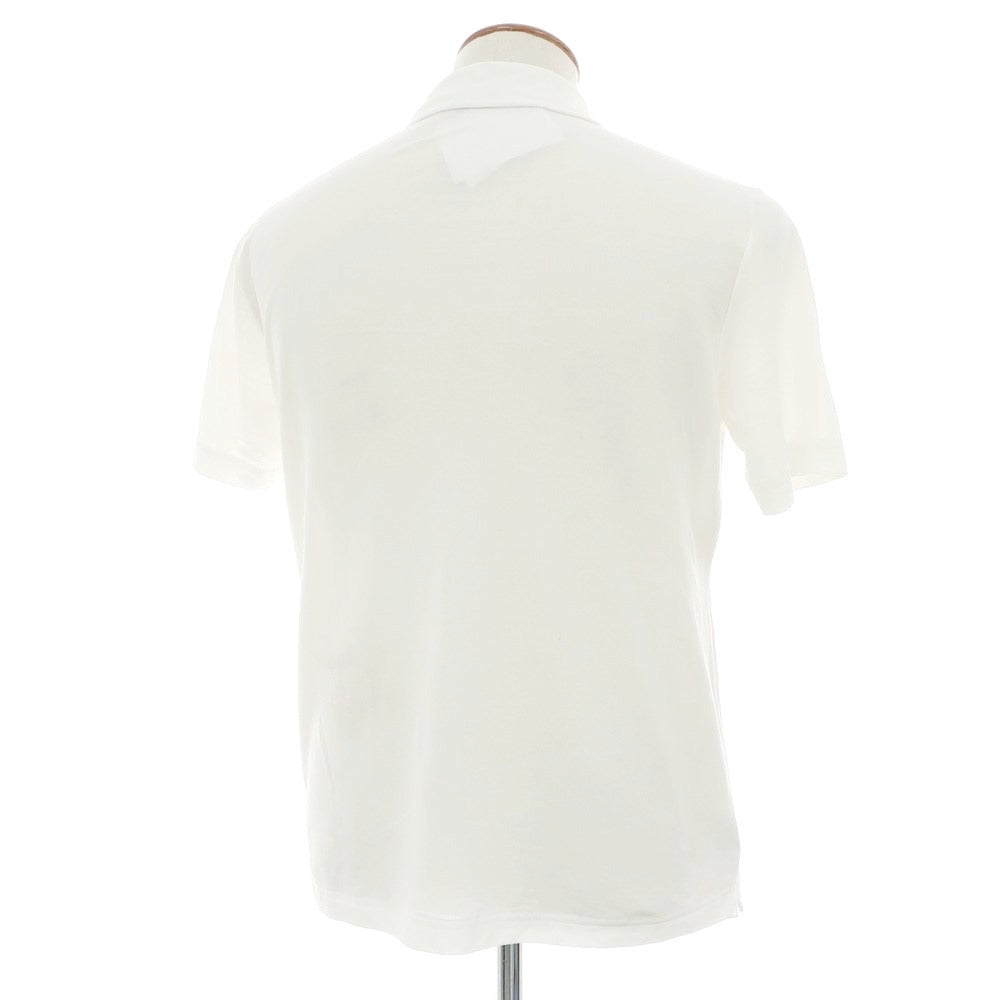 [Used] ZANONE Ice Cotton Short Sleeve Polo Shirt White [48] [Condition Rank C] [Men&