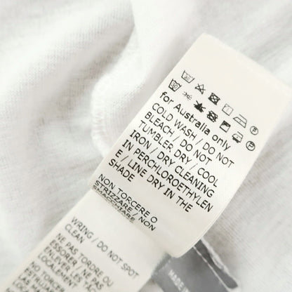 [Used] ZANONE Ice Cotton Short Sleeve Polo Shirt White [48] [Condition Rank C] [Men&