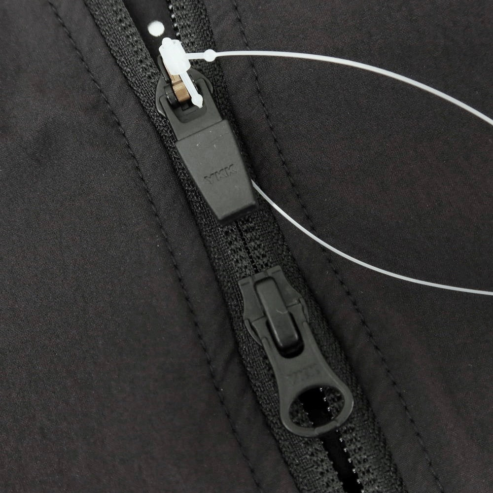 [Used] [Unused] BGTHREE Stretch Nylon Double Zip Shell Jacket Black [M] [Condition Rank S] [Men&