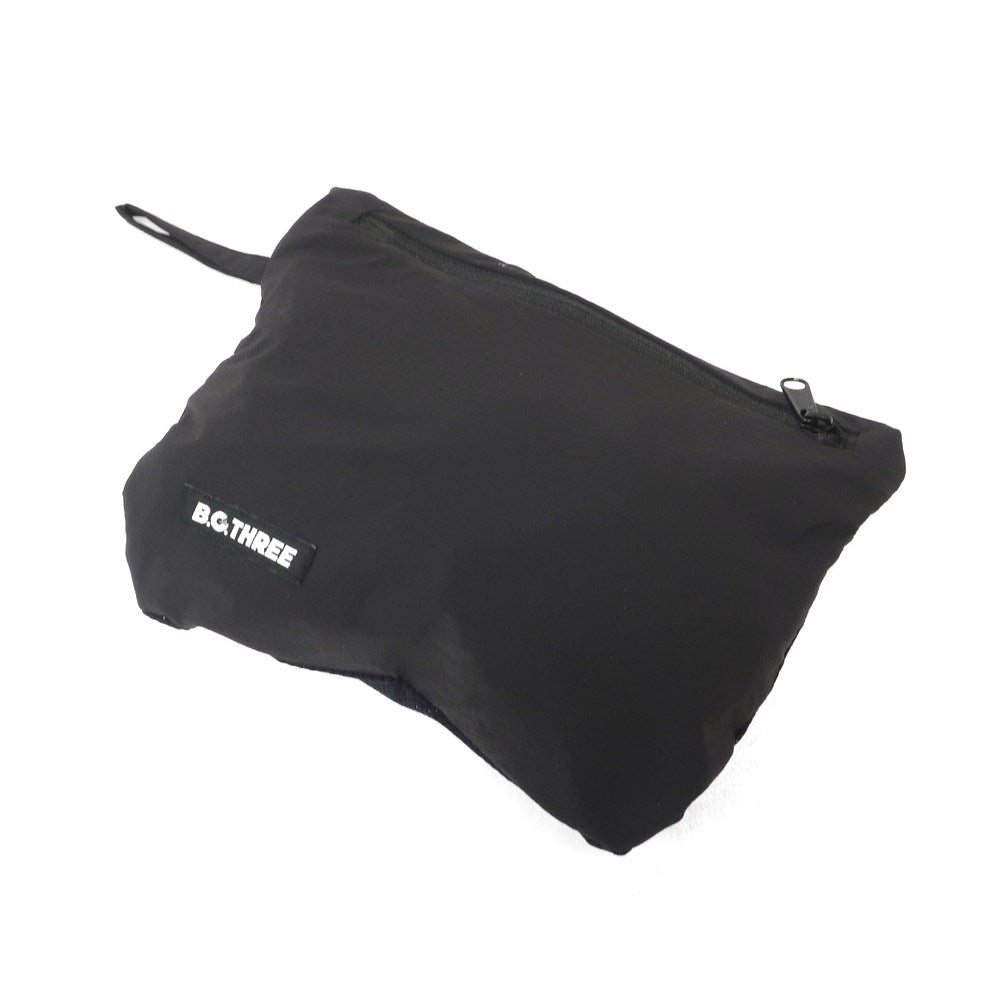 [Used] [Unused] BGTHREE Stretch Nylon Double Zip Shell Jacket Black [M] [Condition Rank S] [Men&