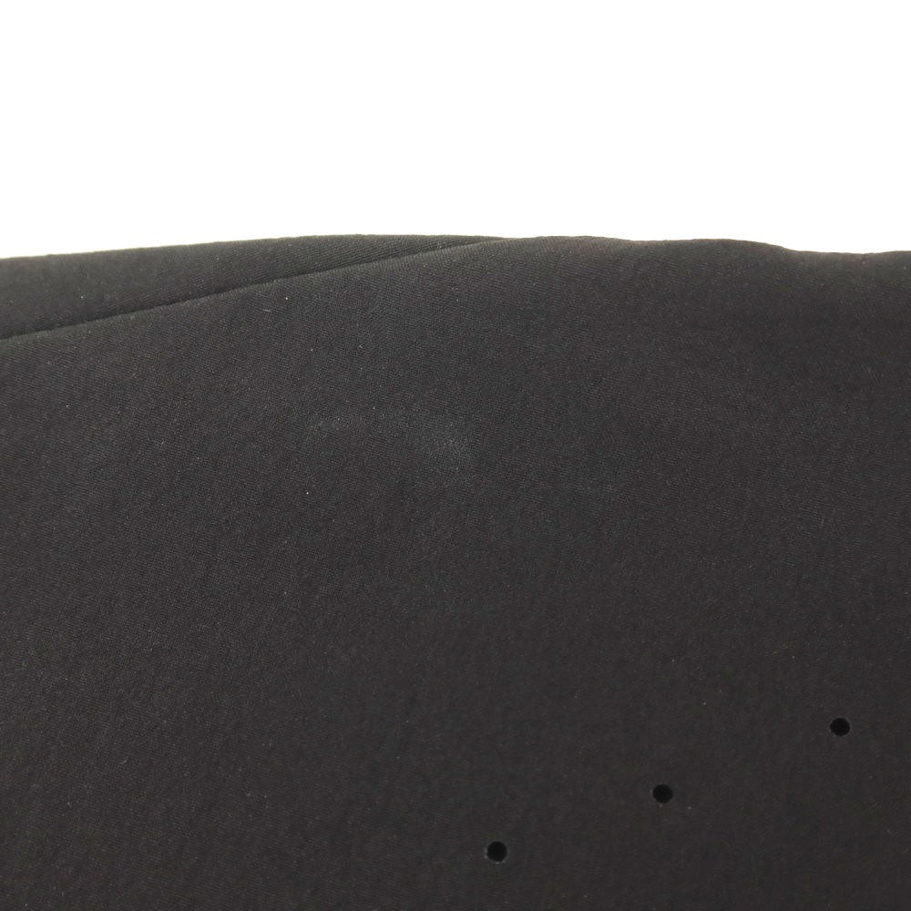 [Used] [Unused] BGTHREE Stretch Nylon Half Zip Short Sleeve Shell Jacket Black [S] [Condition Rank S] [Men&