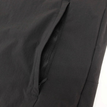 [Used] [Unused] BGTHREE Stretch Nylon Half Zip Short Sleeve Shell Jacket Black [S] [Condition Rank S] [Men&