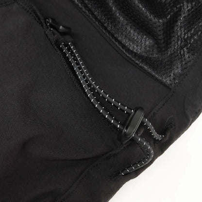 [Used] [Unused] BGTHREE Stretch Nylon Half Zip Short Sleeve Shell Jacket Black [S] [Condition Rank S] [Men&