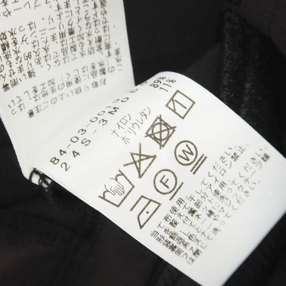 [Used] [Unused] BGTHREE Stretch Nylon Half Zip Short Sleeve Shell Jacket Black [S] [Condition Rank S] [Men&
