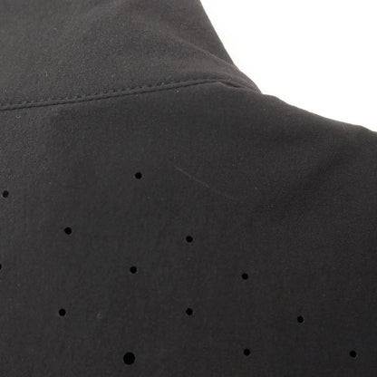 [Used] [Unused] BGTHREE Stretch Nylon Half Zip Short Sleeve Shell Jacket Black [S] [Condition Rank S] [Men&