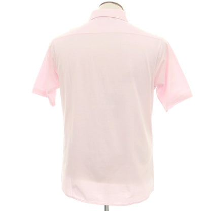 【中古】【未使用】ア デイ イン ザ ライフ ユナイテッドアローズ a day in the life  united arrows コットンポリエステル カッタウェイ 半袖シャツ ピンク【 L 】【 状態ランクS 】【 メンズ 】