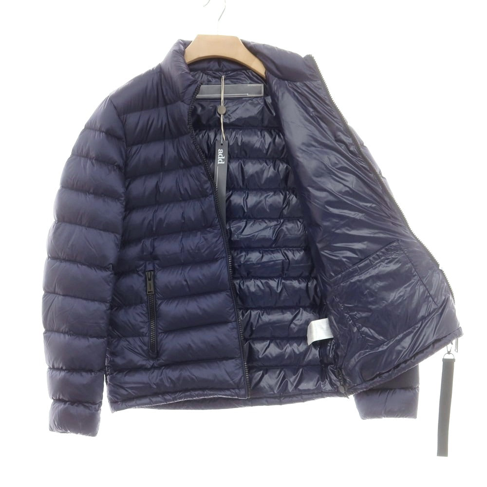 【中古】エーディーディー add ナイロン ダウンジャケット ネイビー【 M 】【 状態ランクA 】【 メンズ 】