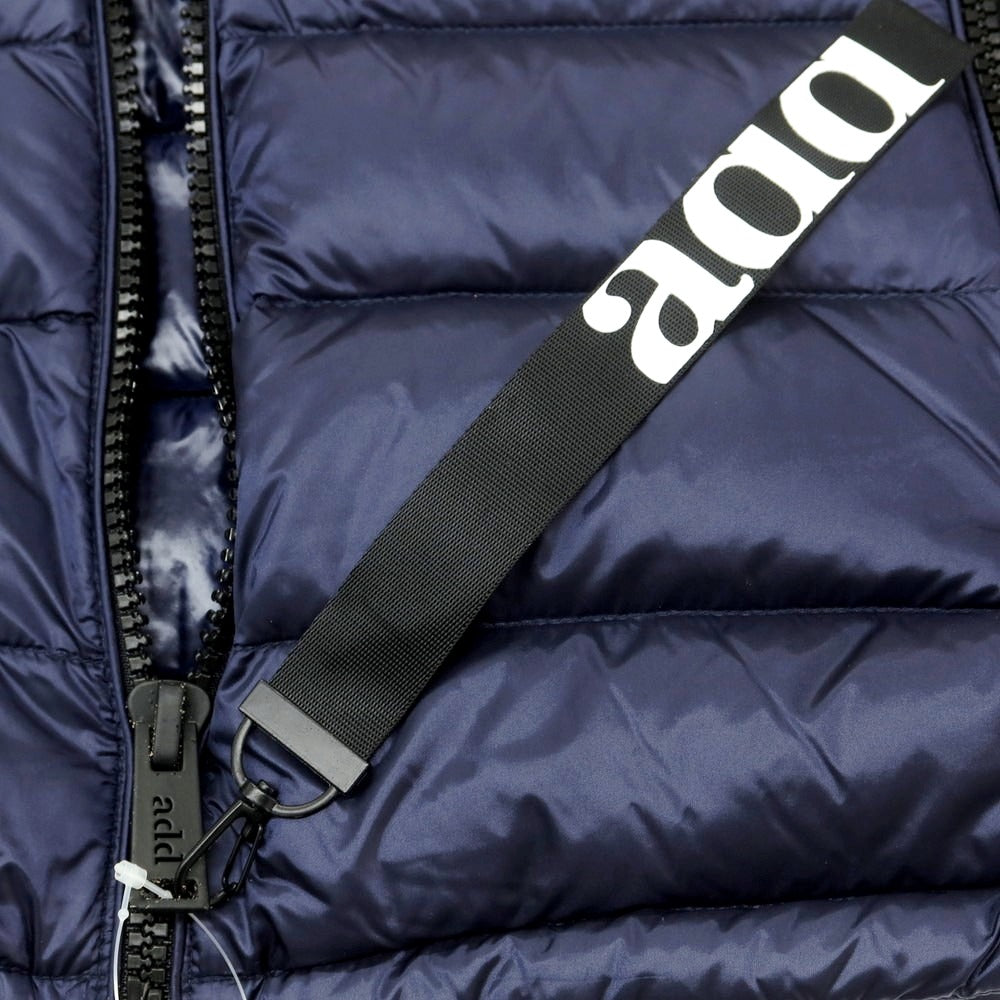 【中古】エーディーディー add ナイロン ダウンジャケット ネイビー【 M 】【 状態ランクA 】【 メンズ 】