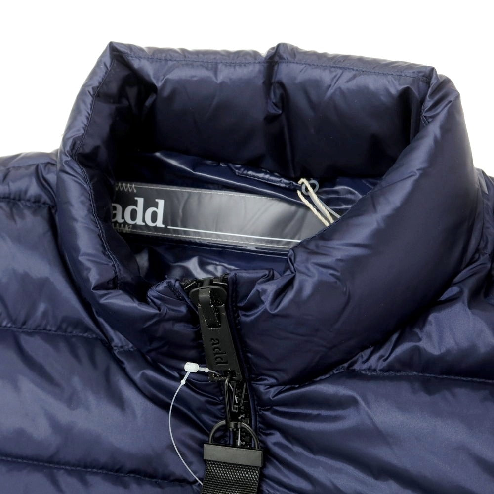 【中古】エーディーディー add ナイロン ダウンジャケット ネイビー【 M 】【 状態ランクA 】【 メンズ 】