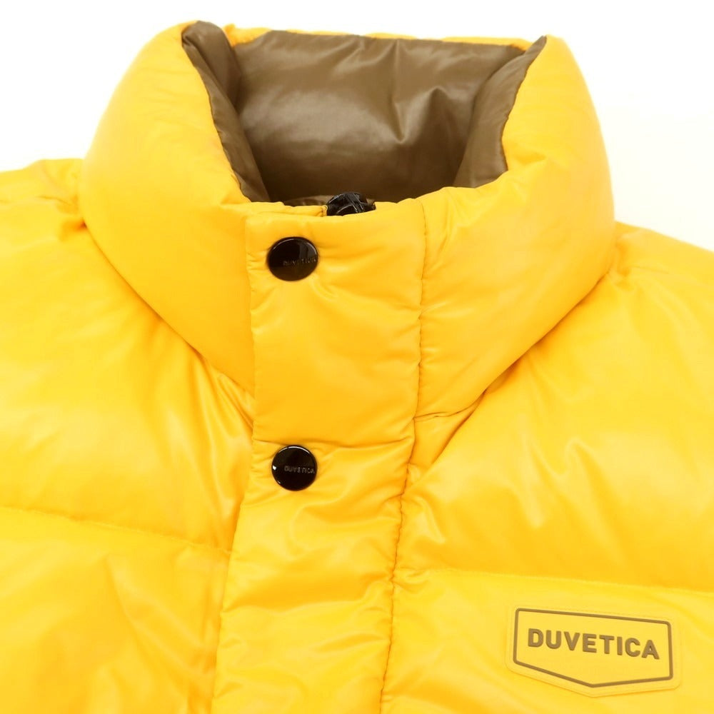 【中古】デュベティカ DUVETICA ナイロン ダウンジャケット イエロー【 50 】【 状態ランクA 】【 メンズ 】