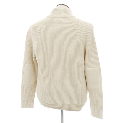 【中古】【未使用】バナナリパブリック Banana Republic ミドルゲージコットン カーディガン ベージュ【 L 】【 状態ランクS 】【 メンズ 】