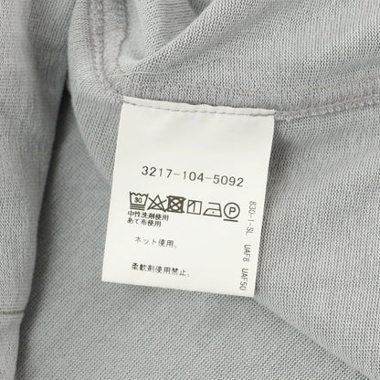 【中古】グリーンレーベルリラクシング green label relaxing ポリエステルウール 半袖シャツ グレー【 M 】【 状態ランクA 】【 メンズ 】
