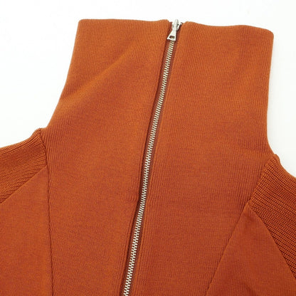 [Used] Nano Universe Cotton Acrylic Half Zip Pullover Knit Brown [L] [Condition Rank A] [Men&