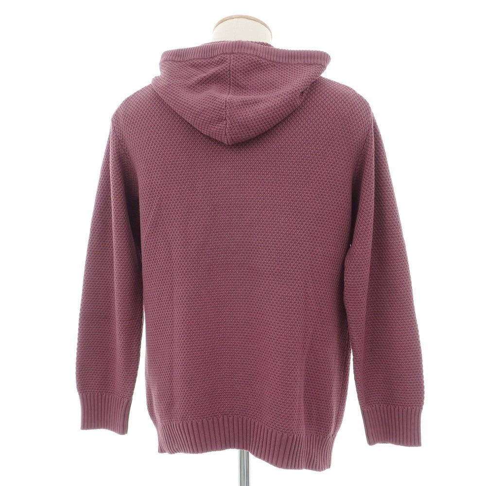 [Used] Green Label Relaxing Mid-gauge cotton pullover knit, purple [M] [Condition rank B] [Men&