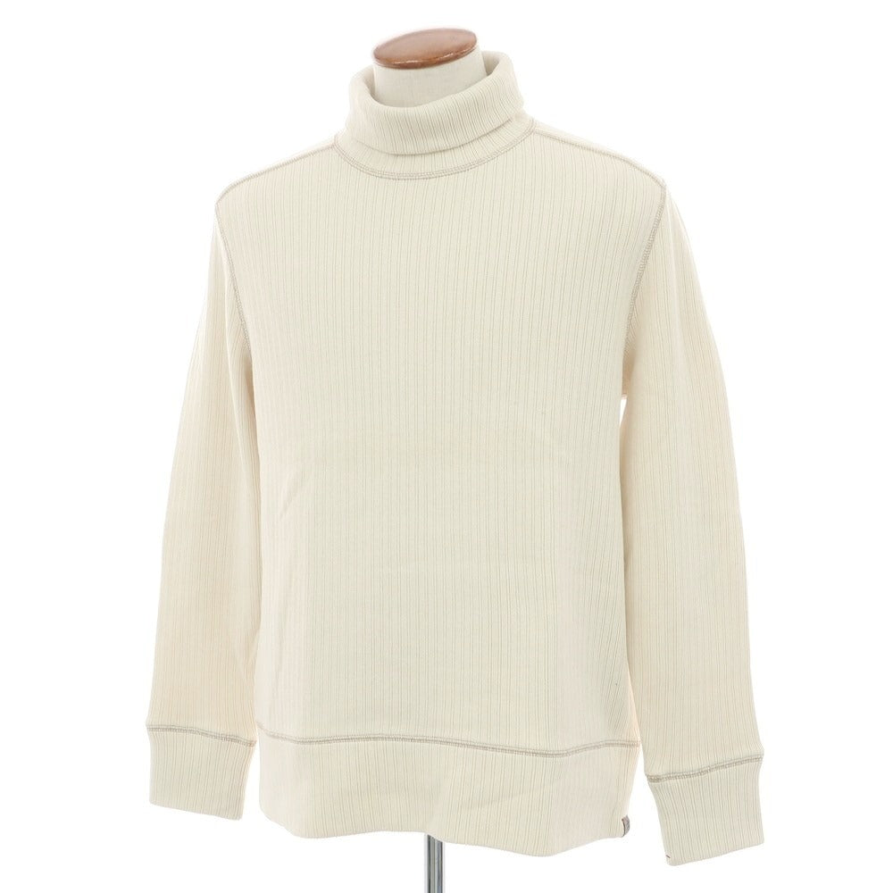 [Used] [Unused] Banana Republic High Gauge Cotton Turtleneck Knit Off White [L] [Condition Rank S] [Men&