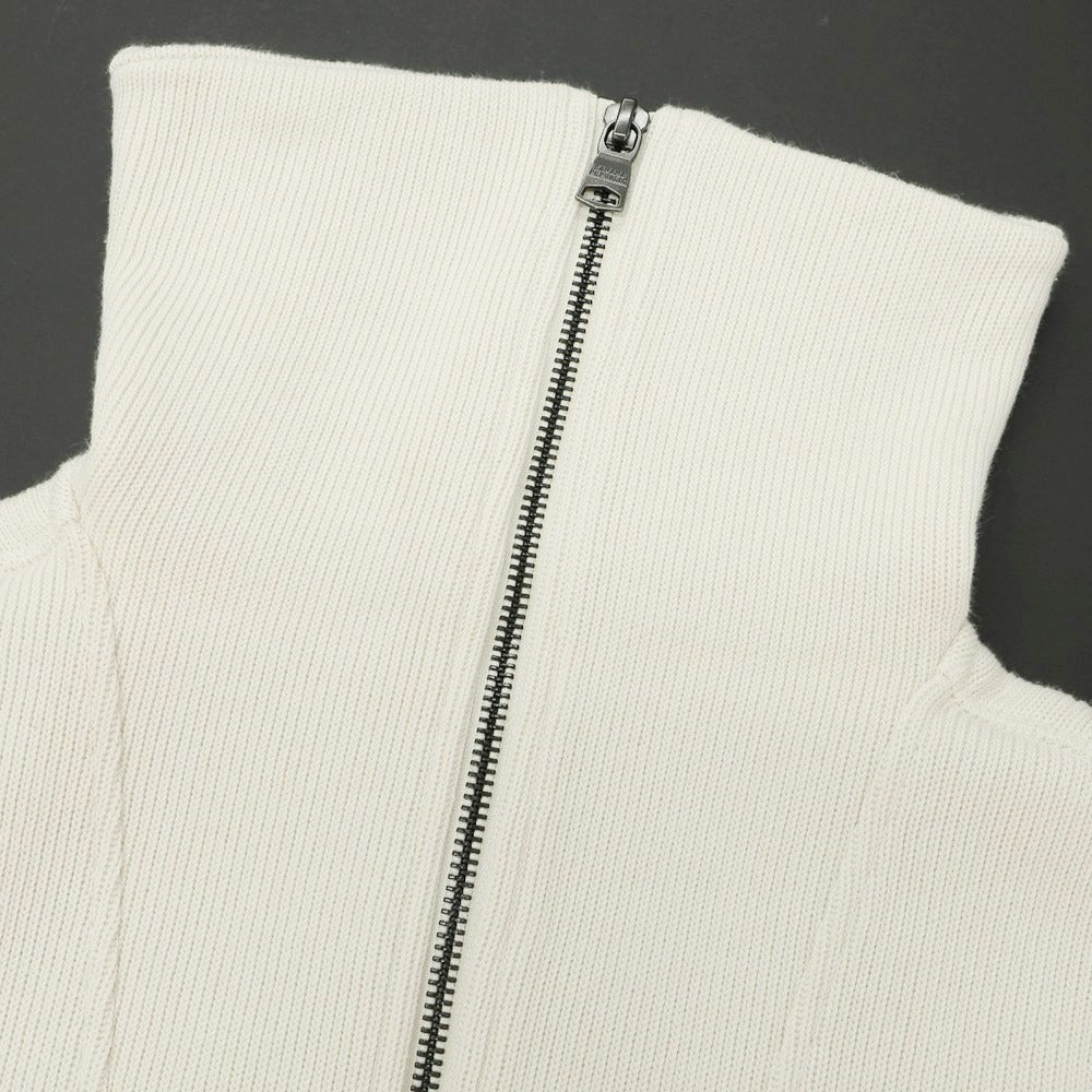 [Used] [Unused] Banana Republic High Gauge Cotton Half Zip Knit Off White [L] [Condition Rank S] [Men&