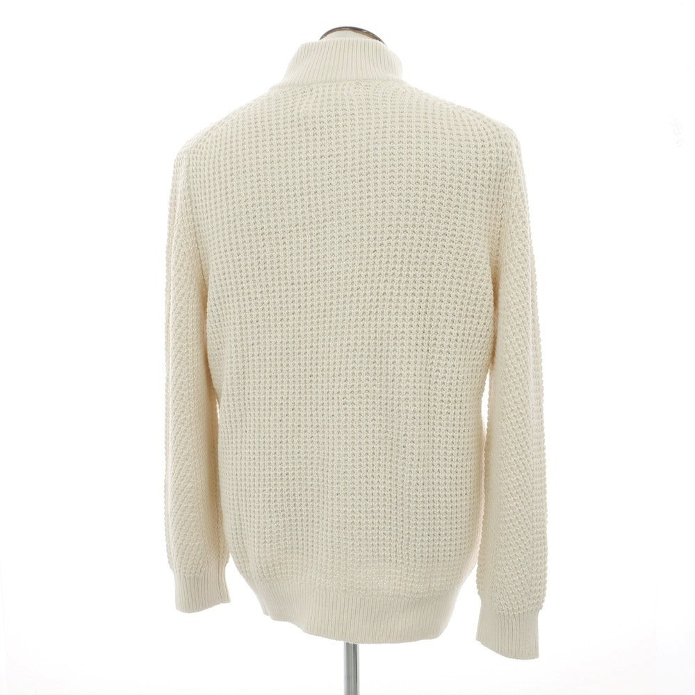 [Used] [Unused] Banana Republic Low Gauge Cotton Nylon Wool Pullover Knit Off White [XL] [Condition Rank S] [Men&