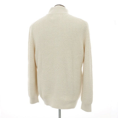 [Used] [Unused] Banana Republic Low Gauge Cotton Nylon Wool Pullover Knit Off White [XL] [Condition Rank S] [Men&