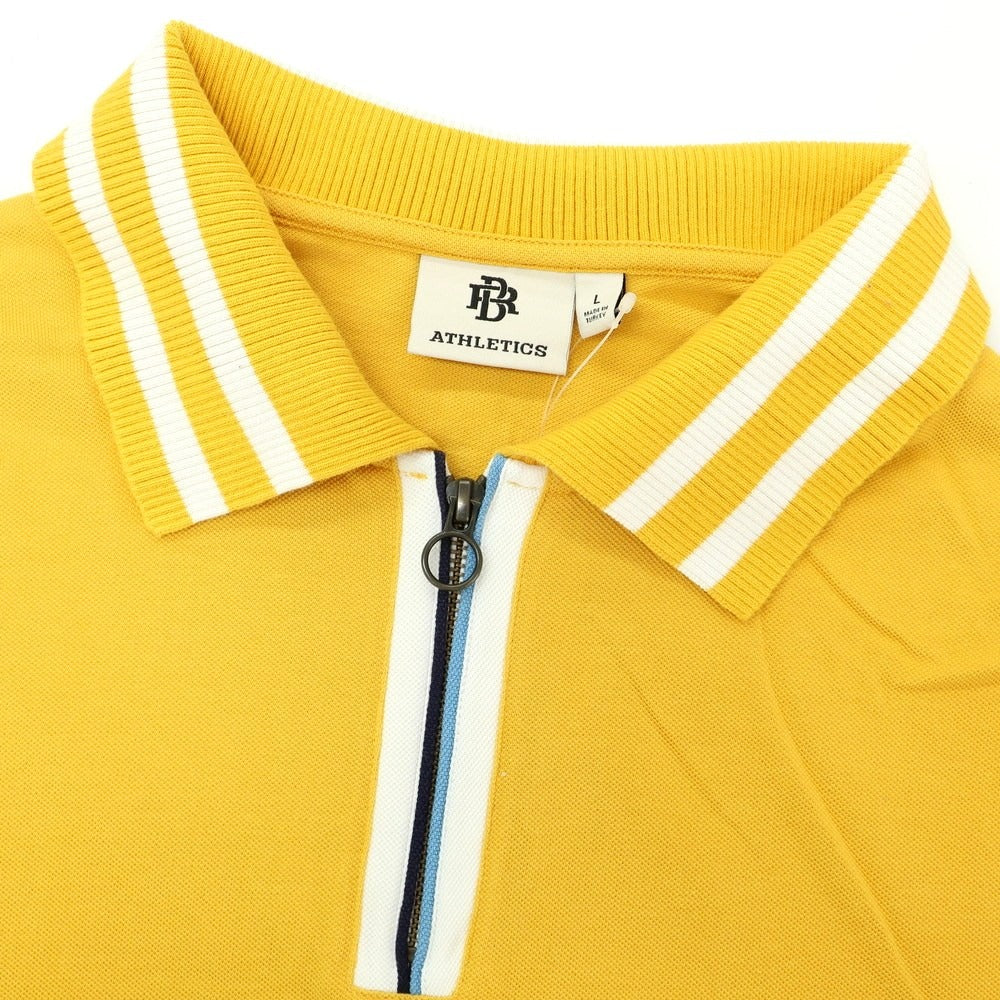 【中古】バナナリパブリック Banana Republic コットン 半袖ポロシャツ イエロー【 Ｌ 】【 状態ランクB 】【 メンズ 】